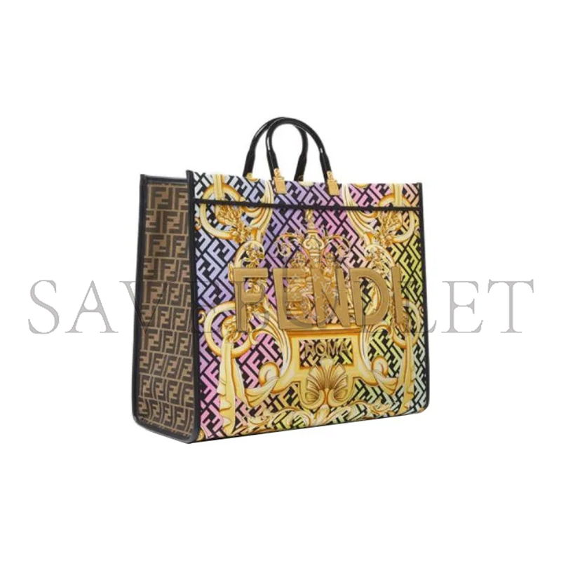F**di fendace sunshine large tote bag 10066641a046345b67f (48*41*20cm)